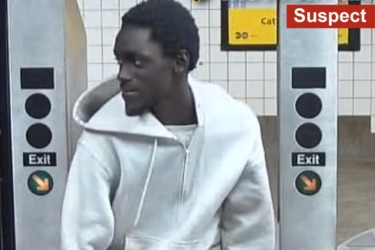 White hoodie-wearing goon brutally beats MTA employee on NYC subway platform: cops