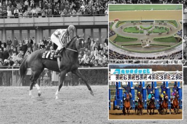 An ode to much-maligned Aqueduct as sun sets for good on historic Queens track