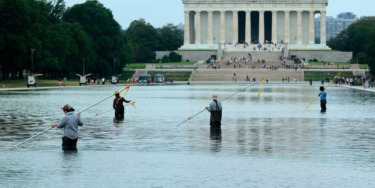 White House condemns ‘targeted sabotage’ of reflecting pool as repairs pushed past July 4 celebration