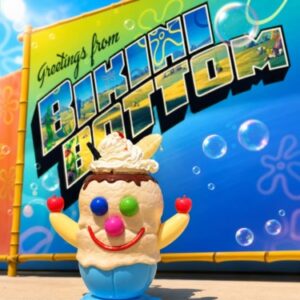 Real-Life ‘SpongeBob SquarePants’ Triple Gooberry Sunrise at Universal Kids Resort