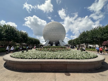 Trees Removed from EPCOT Entrance, Providing Clear View of Spaceship Earth