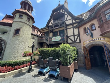 Disney Prepares for Germany Pavilion Exterior Refurbishment at EPCOT