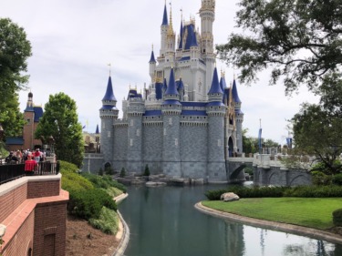Moat Filled at Cinderella Castle, Repainting Project Complete at Magic Kingdom