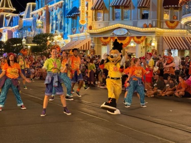 Confirmed Entertainment Showtimes for Mickey’s Not So Scary Halloween Party
