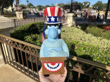 Sam Eagle Popcorn Bucket Now Available at Walt Disney World