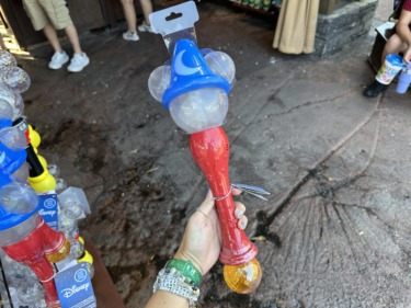 Interactive Sorcerer Mickey Bubble Glow Wand at Walt Disney World