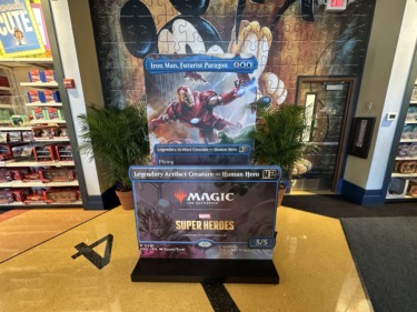 Marvel Super Heroes Magic: The Gathering Photo Op at Disney Springs