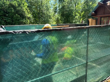 Steel Frame Takes Shape at the Security Gate of Disney’s Wilderness Lodge