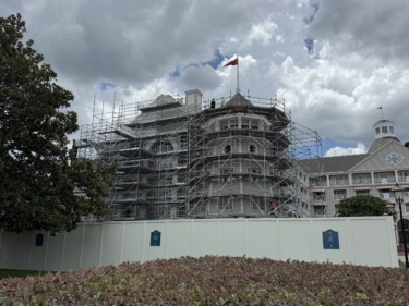 PHOTOS: Here is the Latest on the Ongoing Refurbishment of Disney’s Yacht Club Resort