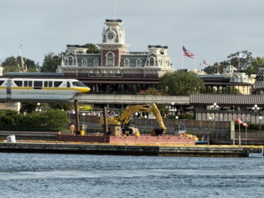 PHOTOS: Ferryboat Dock Construction Expands at Magic Kingdom