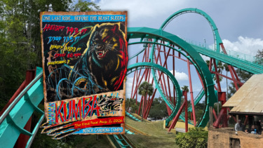 Busch Gardens Tampa Bay Marks ‘The Final Roar’ of Kumba with a Photo Op and Exclusive Merchandise