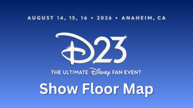 D23 Reveals Full Show Floor Map for 2026 Ultimate Disney Fan Event