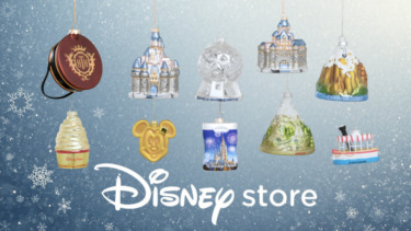 Disney Parks Christmas: New Icon Ornaments Arriving Soon from Disney Store