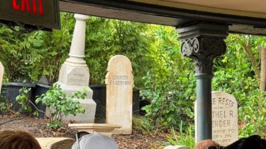 Disney Rearranges Haunted Mansion Gravestones as Some Construction Walls Drop at Magic Kingdom