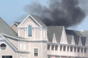 Smoke Seen Rising From Disney’s Yacht Club Resort Roof