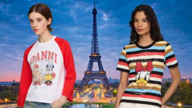 Third and Final Disney x GANNI Drop Arrives, Inspired by Daisy Duck and Minnie Mouse’s Parisian Adventures