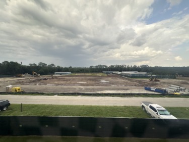 Land Cleared in Preparation for Construction of Imagineering Office Buildings Near Magic Kingdom