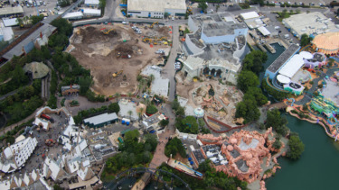 Demolition Continues Across The Lost Continent at Universal Islands of Adventure