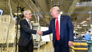 Trump vows retaliation over EU fines against Apple and other ‘GREAT’ US tech giants