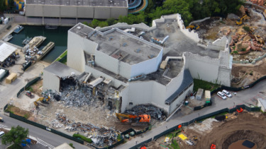 Demolition Exposes One Last Look at the Final Chambers of Poseidon’s Fury at Universal Islands of Adventure