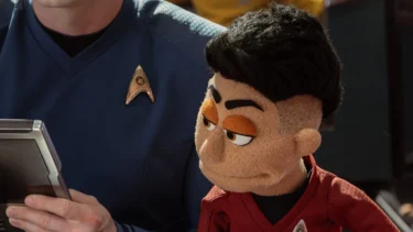 Watch Star Trek actors react to their SNW puppets in BTS video
