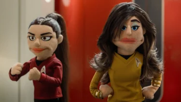 Did Star Trek: SNW cast keep their puppets after filming funny season 4 episode?