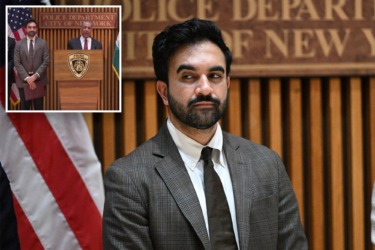 Mamdani gets cold shoulder from Rep. Espaillat — as NYPD boss Tisch forces smile during awkward appearance