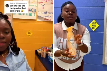 Georgia teacher has ‘fart corner’ — that lets students pass gas without disruptions: ‘This is genius’