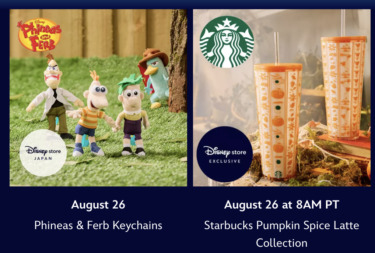 Mark Your Calendars and Check Out the New Disney Store Drops!
