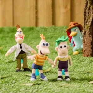 NEW Phineas and Ferb Plush Keychains Bring Agent P and the Gang Home!