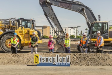 PHOTOS: Disneyland Breaks Ground On New Eastern Gateway Parking Structure
