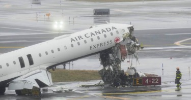 Report: Two Air Traffic Controllers Left Work Early Before Air Canada Jet Collision With Fire Truck