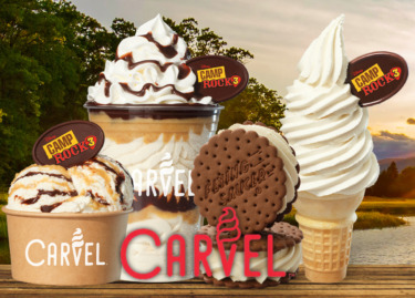 Carvel Ice Cream Roasts Up ‘Camp Rock 3’ Ice Cream Treats