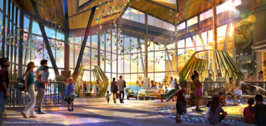Disney’s Lakeshore Lodge Gets New Concept Art with Pocahontas & Nature Inspiration