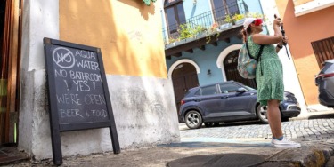 Caribbean hot spot gripped by water crisis, and tourists scramble to reschedule plans