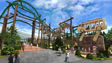 Six Flags Great America Announces Camp Timber Trail for 2027 with new Sky Hawk Family Coaster