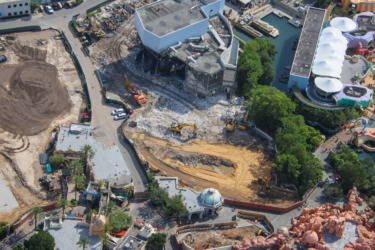 Poseidon’s Fury Facade Completely Torn Down as Demolition Continues at Universal Islands of Adventure