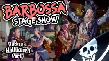 PHOTOS, VIDEO: Captain Barbossa Commandeers Buccaneer Bash at Mickey’s Not-So-Scary Halloween Party 2026