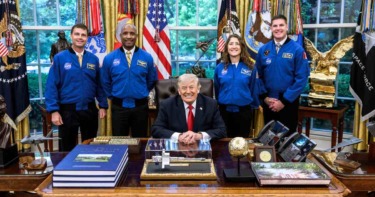 Trump Honors Artemis Crew, Calls Space Station, and Makes Historic Announcement About New Academy