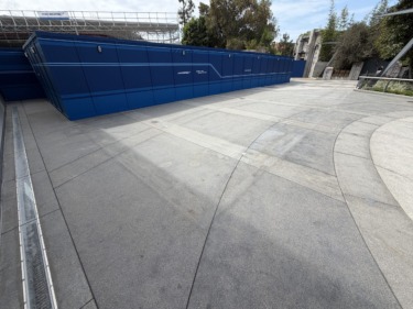Avengers Campus Construction Wall Moves Backwards in Preparation for Cars Land Passageway