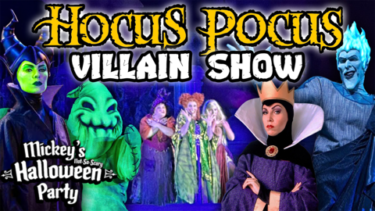 VIDEO: Hocus Pocus Villain Spelltacular at Mickey’s Not So Scary Halloween Party 2026
