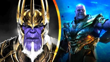 Disney Unveils Best Look At King Thanos And His Upgraded Double-Bladed Sword