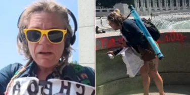 Woman accused of defacing WWII Memorial with spray paint indicted by federal grand jury