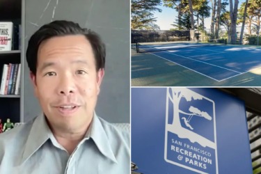 San Francisco dad questioned by park rangers for teaching his own kids tennis at public court