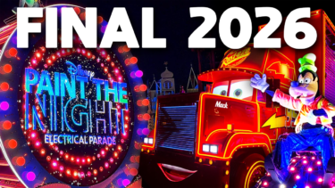VIDEO: Final Paint the Night Electrical Parade Performance at Disneyland