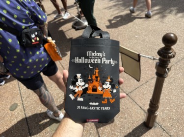 First Look at 2026 Mickey’s Not So Scary Halloween Party Treat Bag & Wristband
