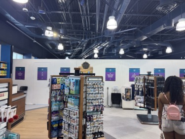 Disney’s All-Star Movies Gift Shop Refurbishment Progresses with Modern Refresh of Flooring, Shelves, & More