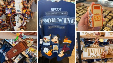 Full List (with Prices) of Mickey and Friends & Figment Merchandise at 2026 EPCOT Food & Wine Festival