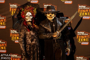 061 six flags magic mountain fright fest 2026 plaza de la muerte