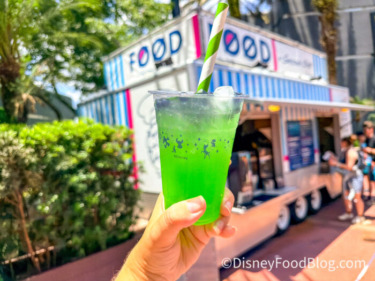 2026 wdw hollywood studios food by swedish chef pond water limeade novelty cup 7